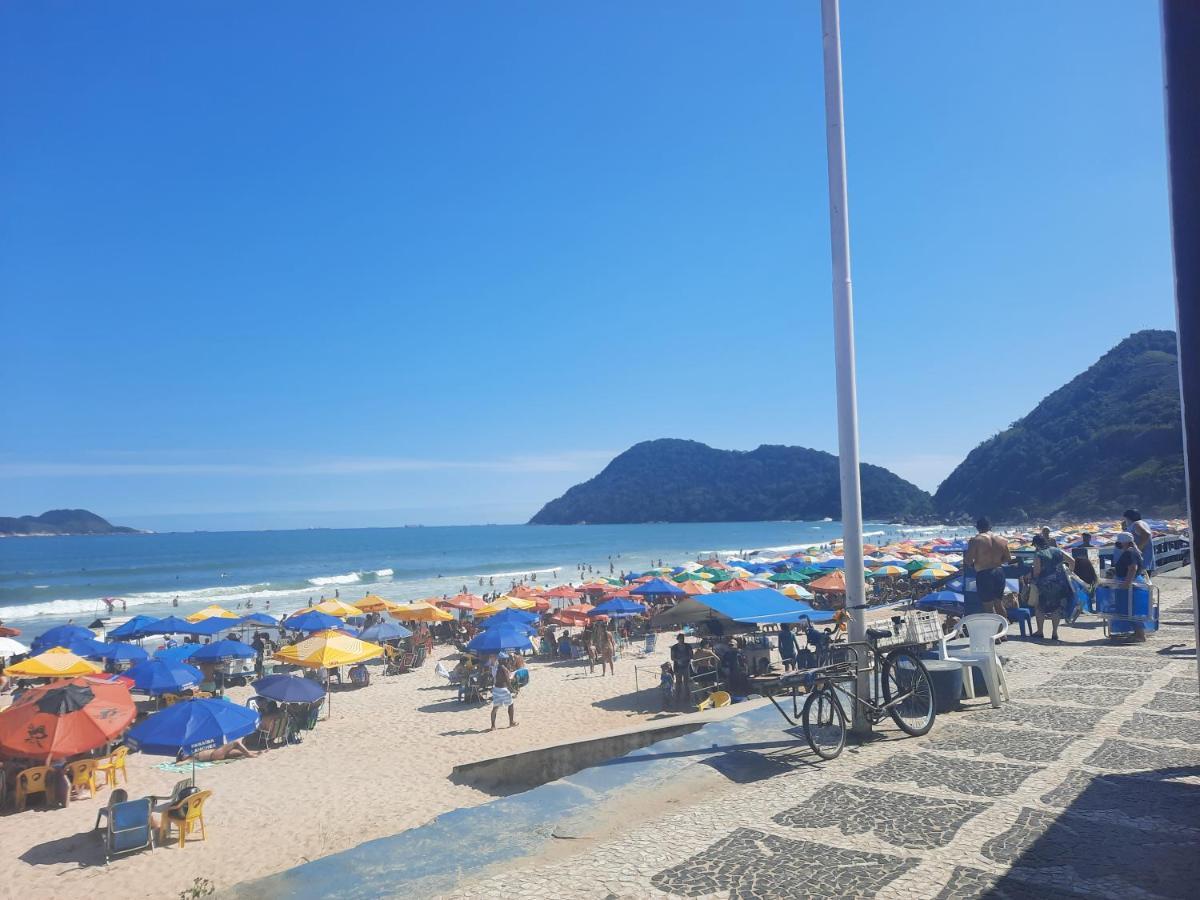 Apto Na Praia Do Tombo A 100M Guarujá Exterior photo